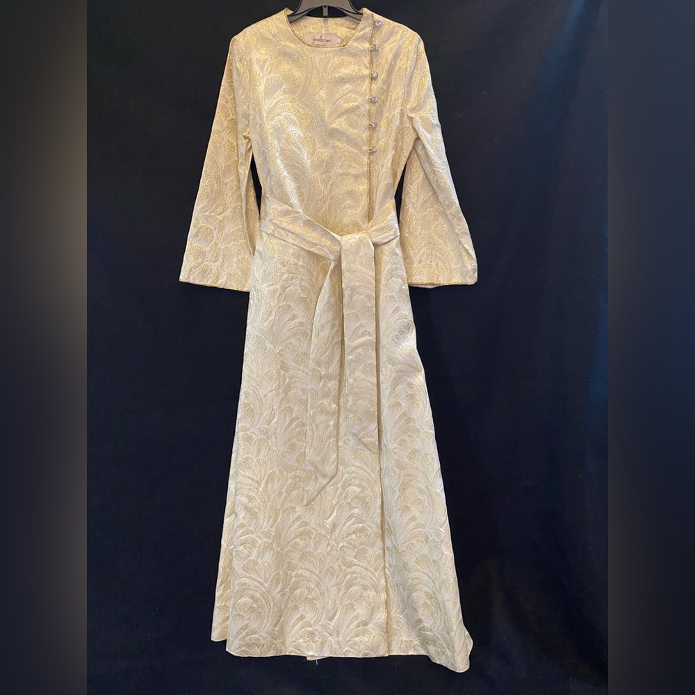 Vintage davidbrown for Saks Fifth Avenue. Hostess/Entertaining Robe Caftan.